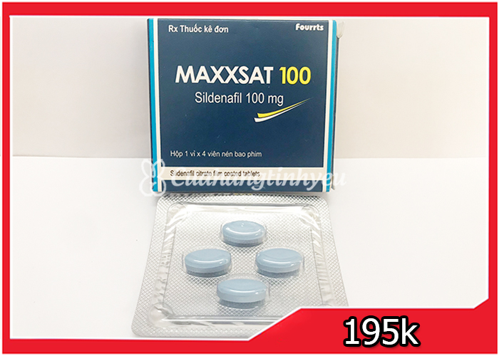 thuốc cường dương Maxxsat 100mg